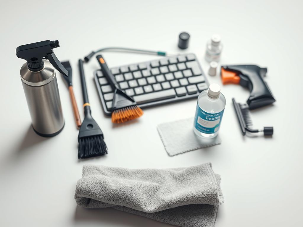 cleaning tools for device upkeep