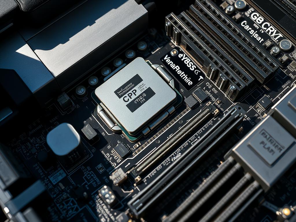cpu and motherboard components