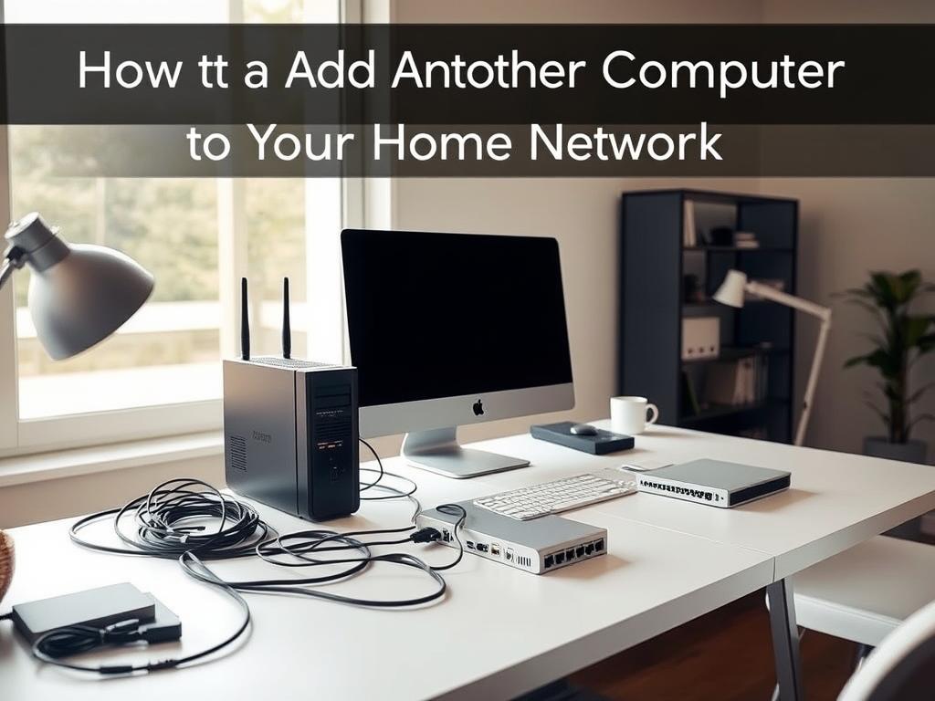 how do I add another computer to my home network