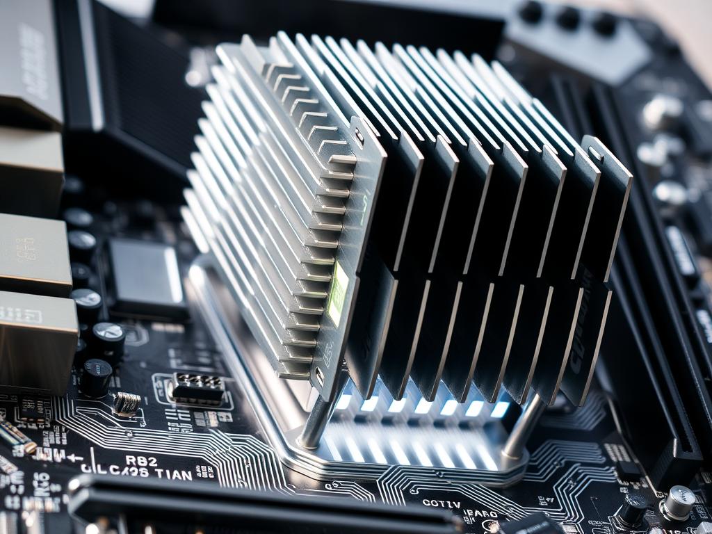 motherboard and CPU cooling
