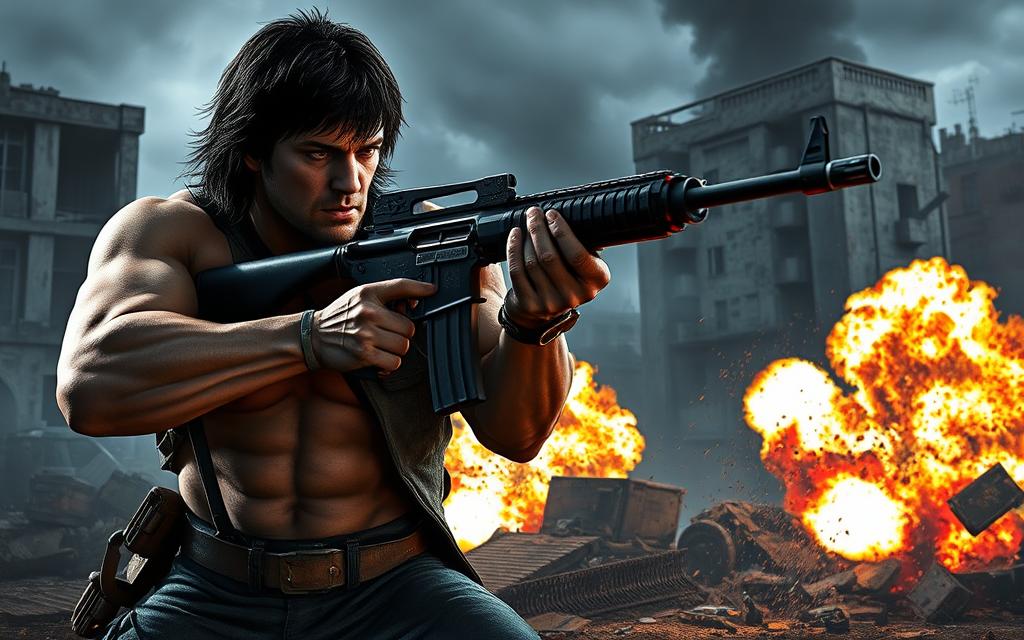 Rambo PC game combat mechanics